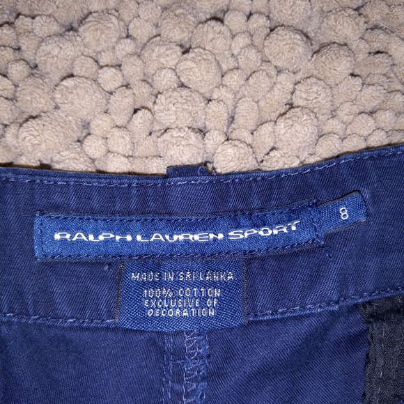 Ralph Lauren Sport Shorts Womens sz 8 navy blue - Picture 4 of 5